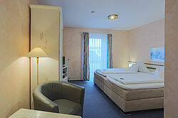 Doppelzimmer 360° Panorama Villa Weststrand - Doppelzimmer 360° Panorama